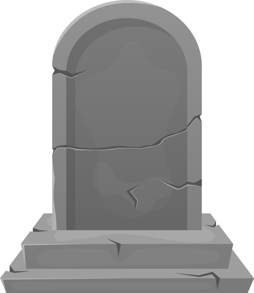 blank stone grave